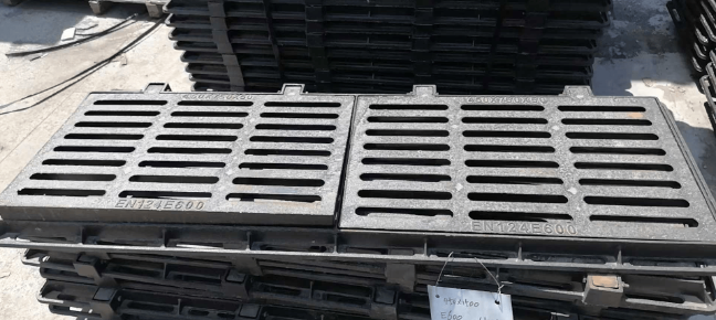 同安球墨铸铁连体双篦展示